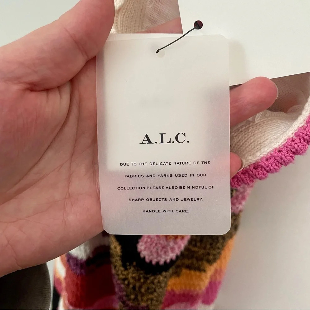 A.L.C. Women's Nova Crochet Midi-Dress NWT - Picture 8 of 8